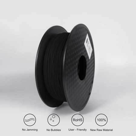 Bois Ébène - PLA Filament 3D | HELLO3D de Haute Qualité