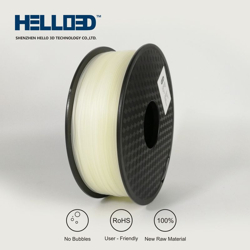 Naturel - PA-Nylon Filament 3D | HELLO3D Haute Qualité