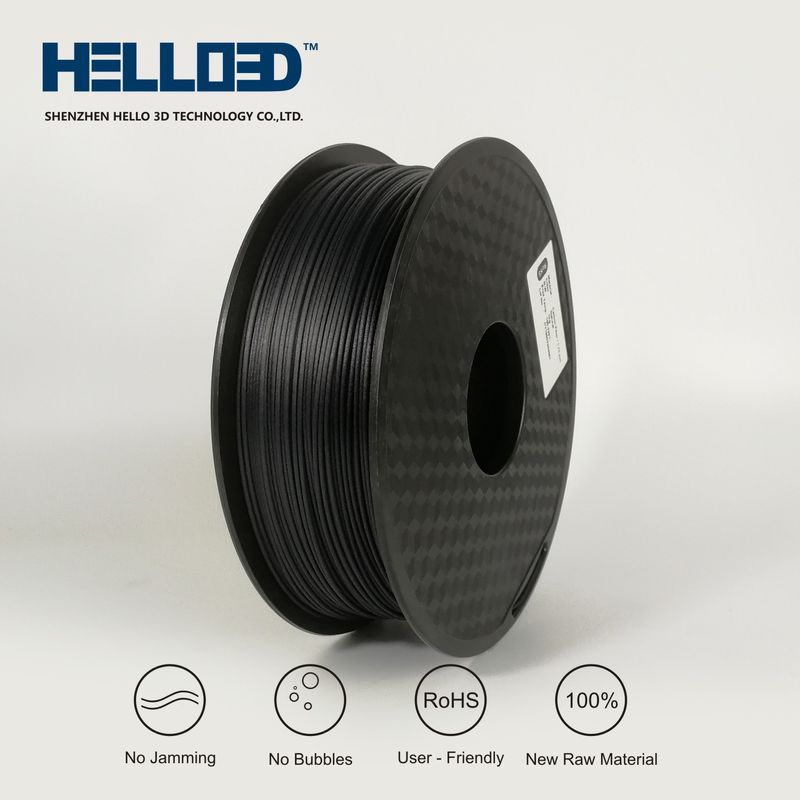 Fibre carbone - PLA Filament 3D | HELLO3D de Haute Qualité