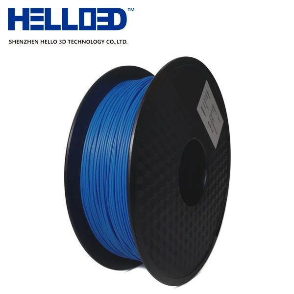 Mat - Bleu - PLA Filament 3D | HELLO3D de Haute Qualité