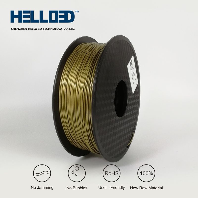 Semblant Métal - Bronze - PLA Filament 3D | HELLO3D de Haute Qualité