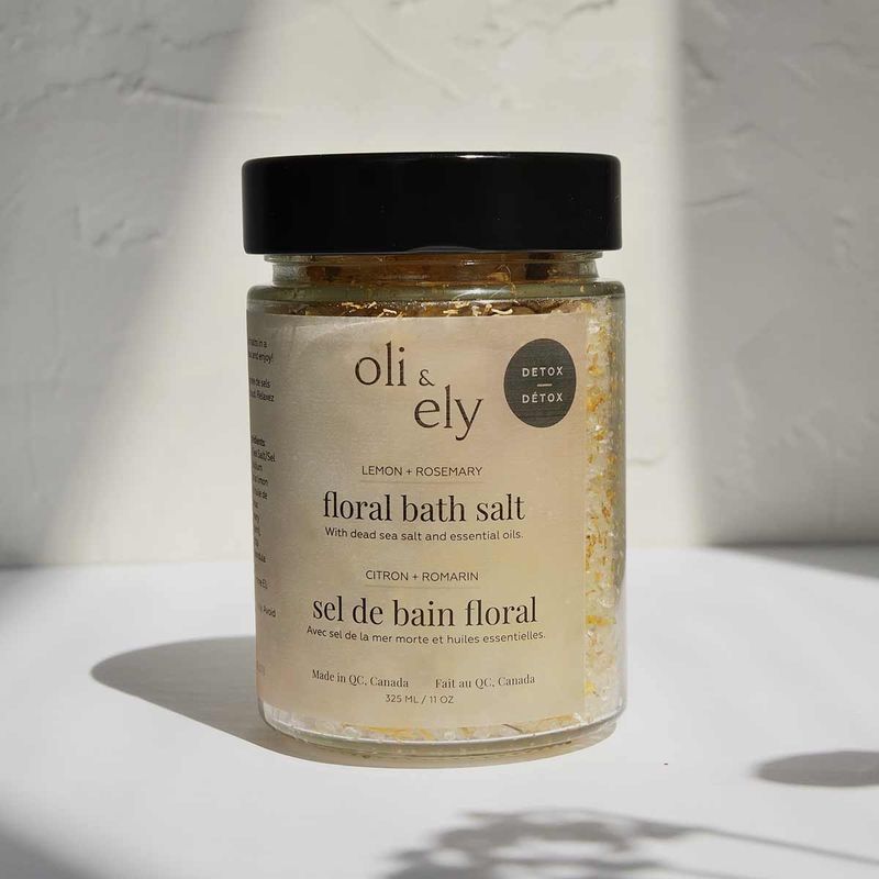 Sel de bain floral | Détox