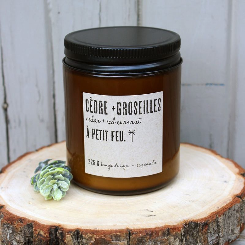 CÈDRE + GROSEILLES.