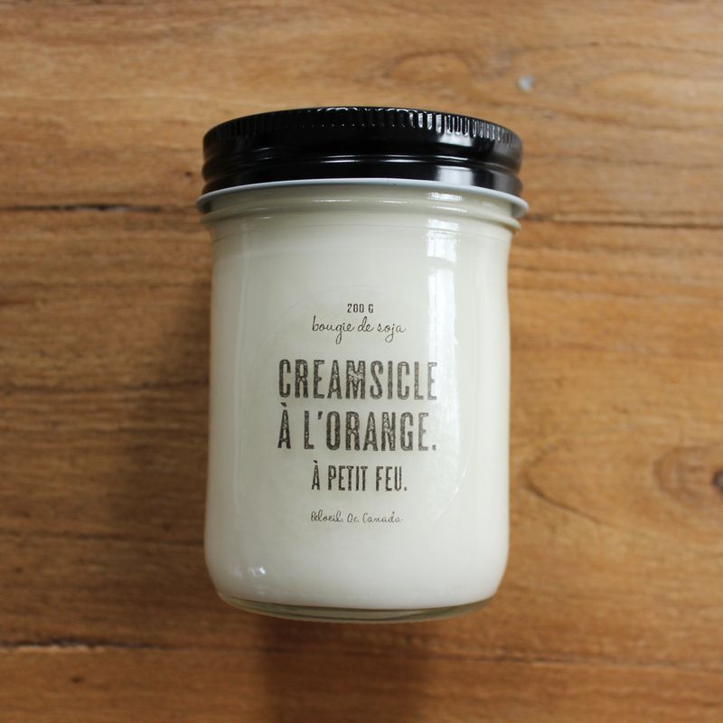 CREAMSICLE À L'ORANGE.