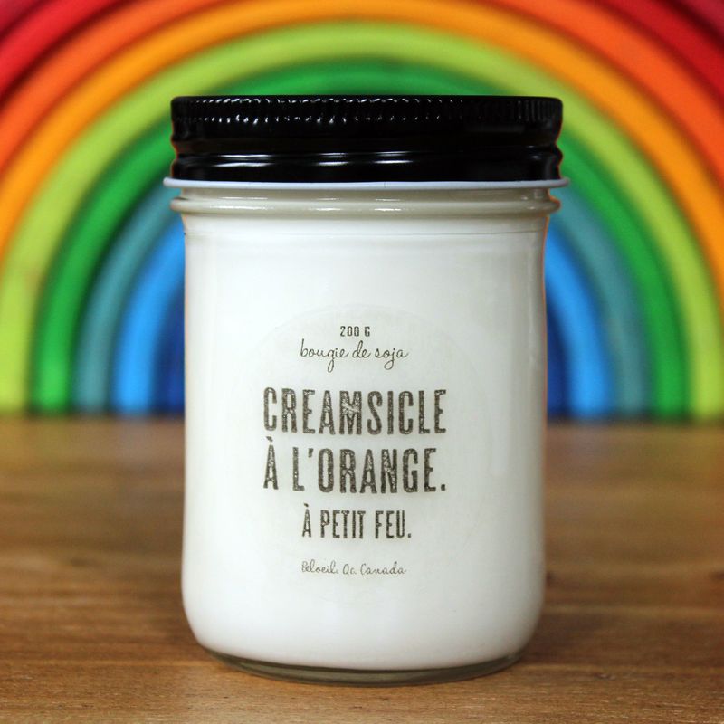 CREAMSICLE À L'ORANGE.