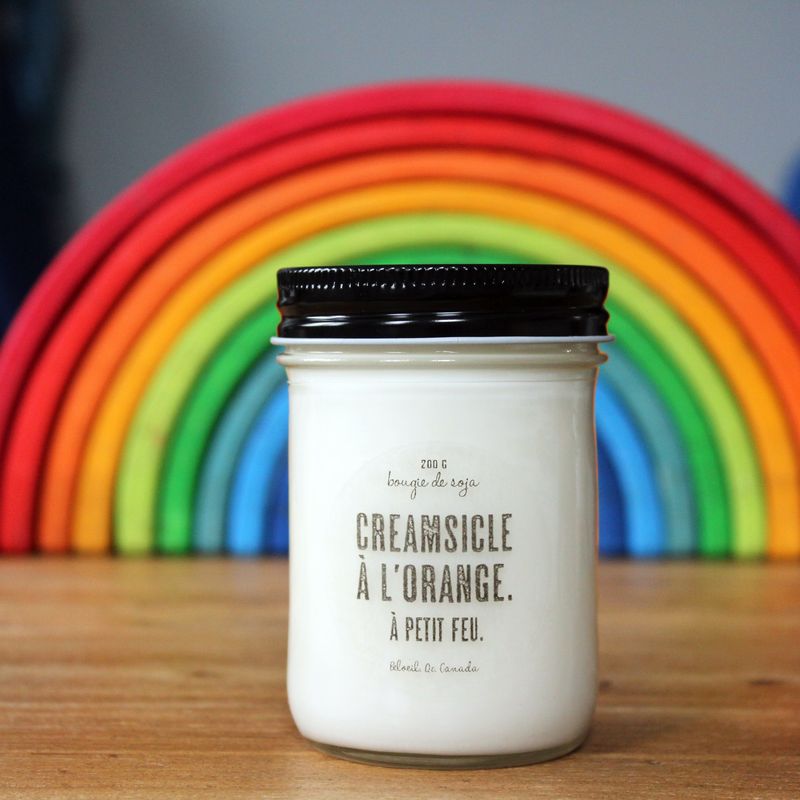 CREAMSICLE À L'ORANGE.