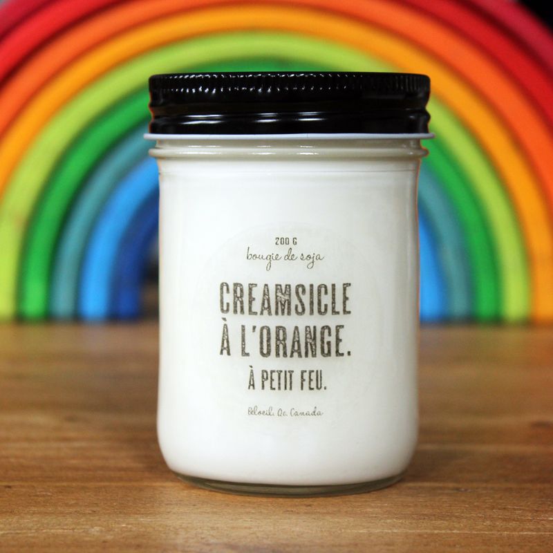 CREAMSICLE À L'ORANGE.