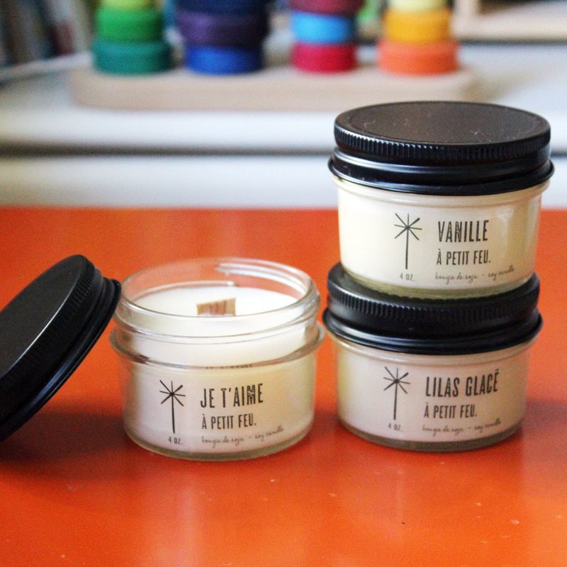 BOUGIES SURPRISES LOT DE 3 - Mini Rustique 4 oz.
