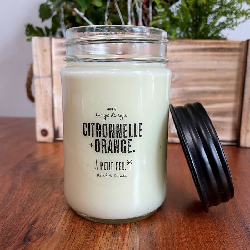 CITRONNELLE + ORANGE.