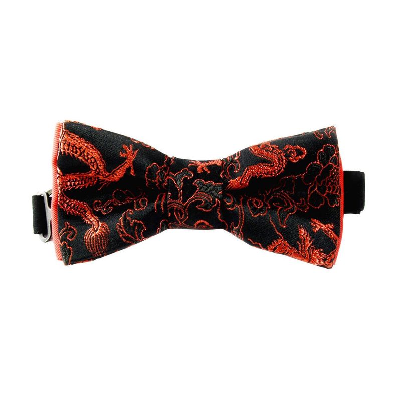 Noeud Papillon Noir - Dragons Rouges
