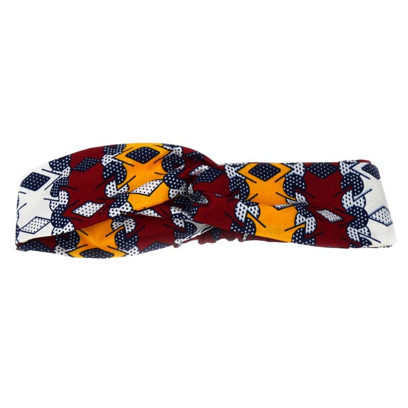 Bandeau Croisé - Coloré Pagne Africain