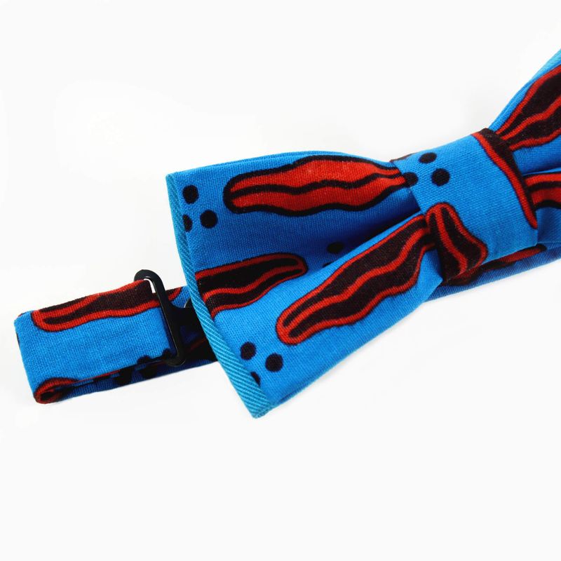 Noeud Papillon Bleu Rouge - Bisous