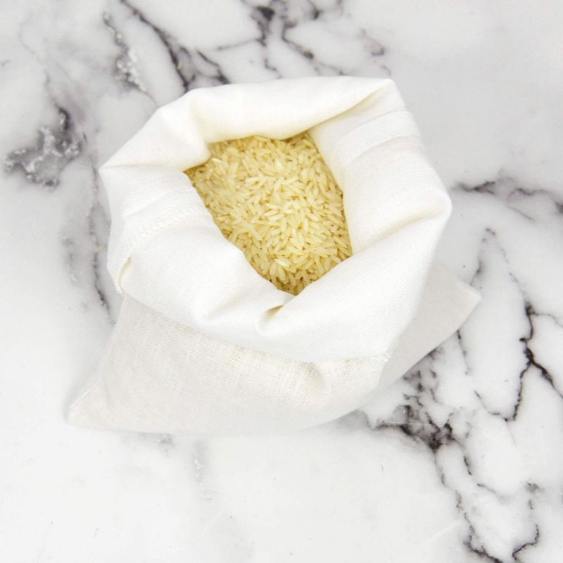 Sac À Vrac - Lin Biologique Blanc
