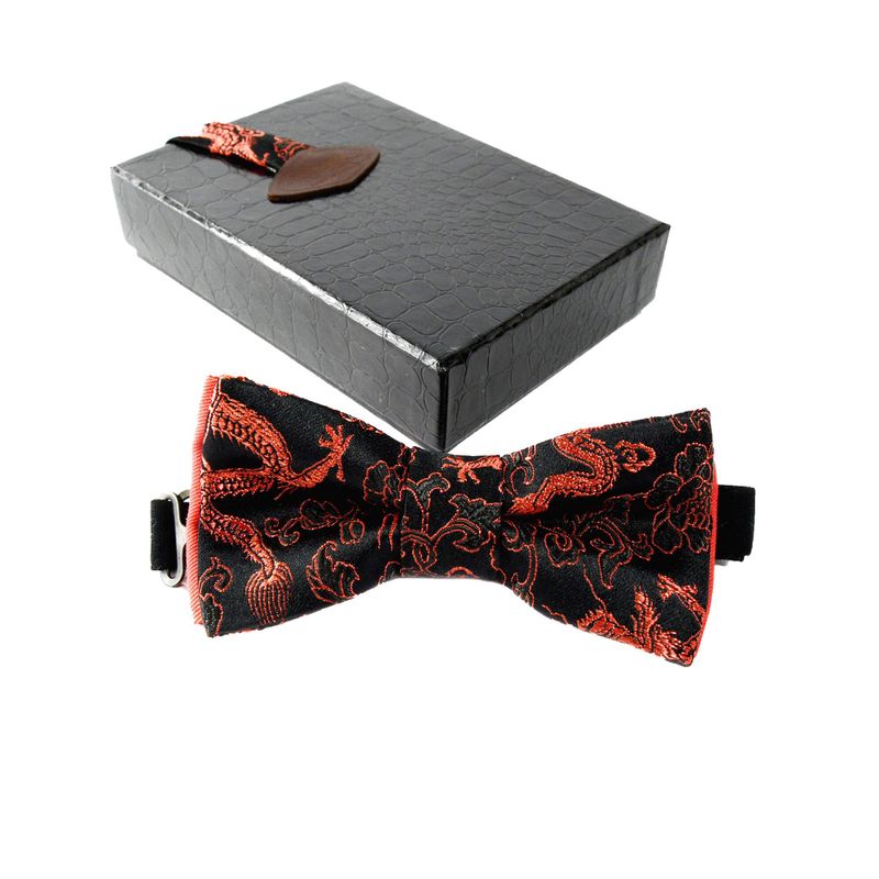 Noeud Papillon Noir - Dragons Rouges