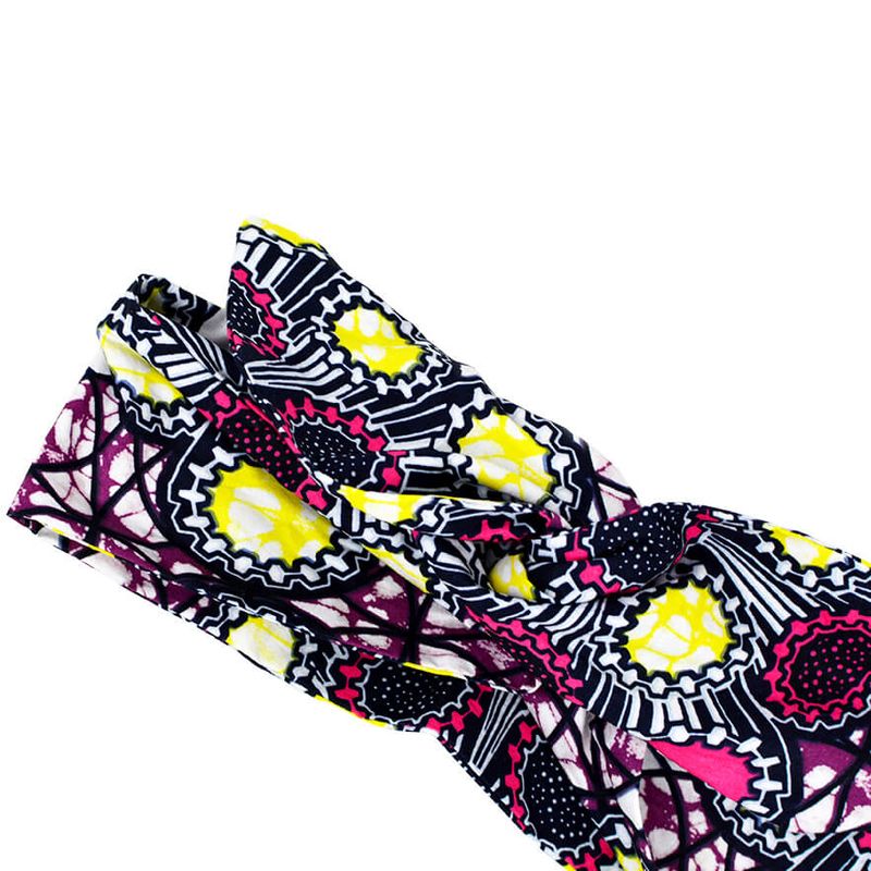 Bandeau À Nouer Filaire, flexible, tige de métal - Blanc, Rose, Noir