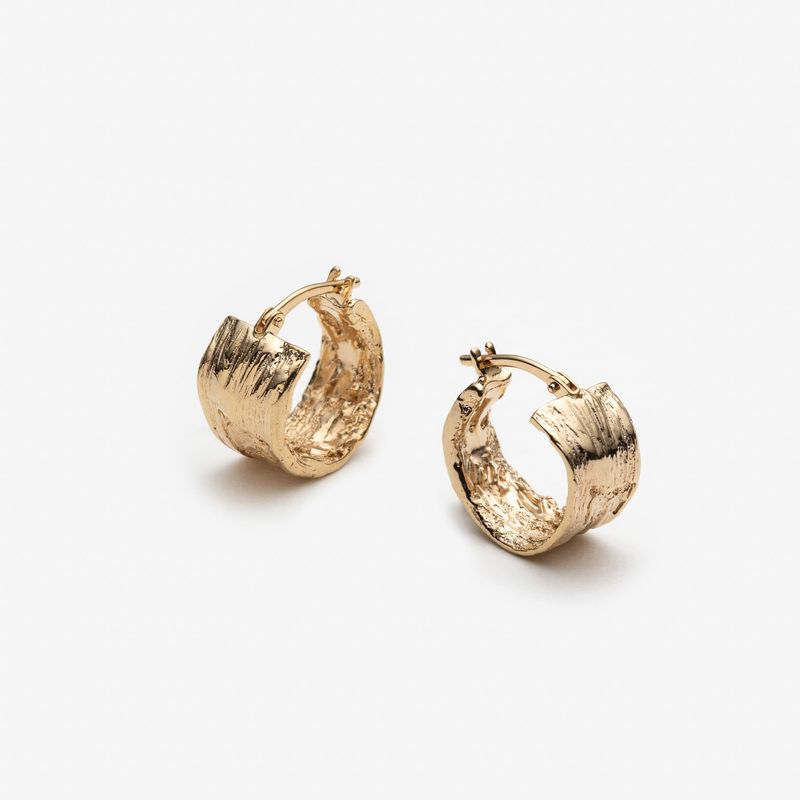 Dare – Anneaux en or pour oreille faits à la main