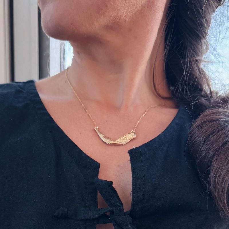 J’ai la banane – Collier femme fait à la main
