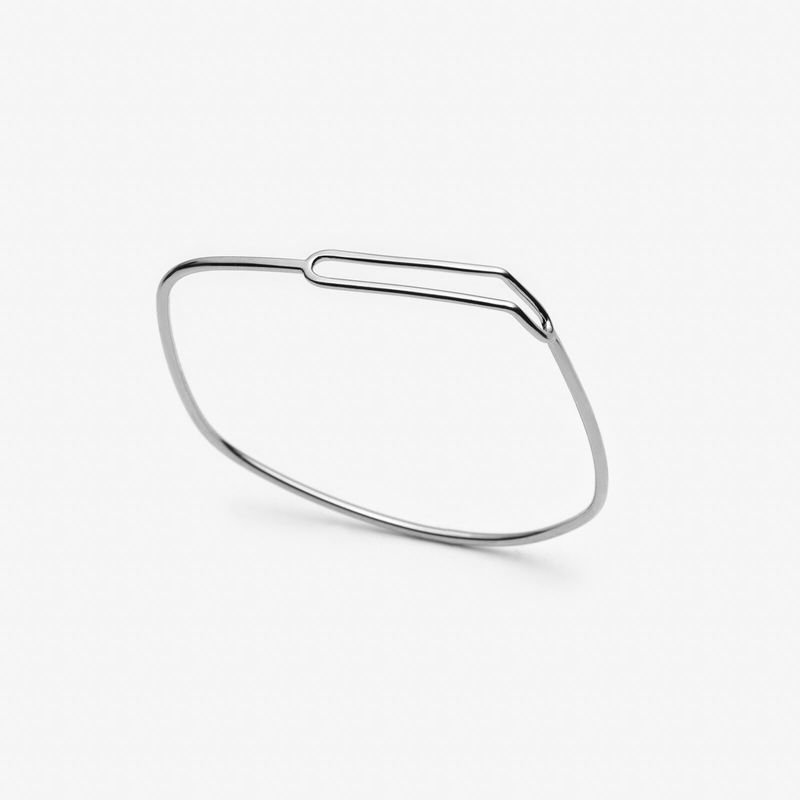 Charmante - bracelet rigide pour femme en argent 925