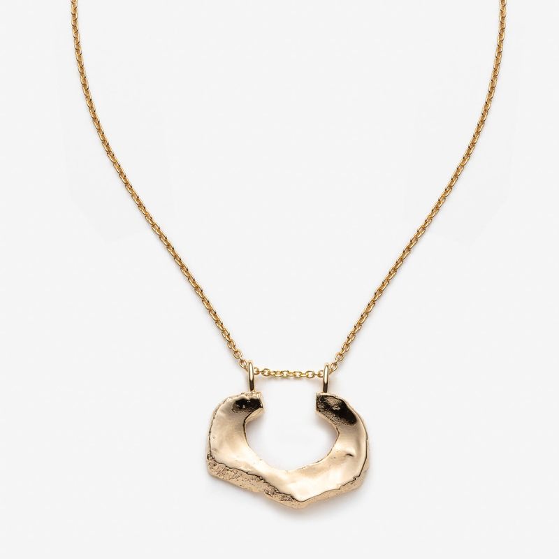 Shine – Collier pendentif réversible fait à la main