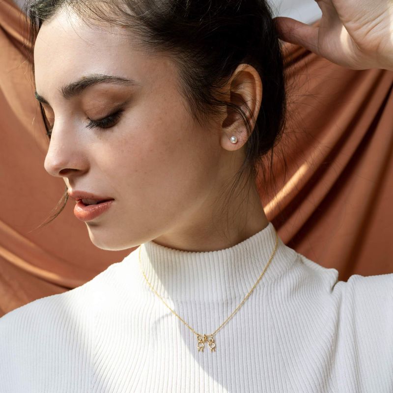 collier fille et garçon