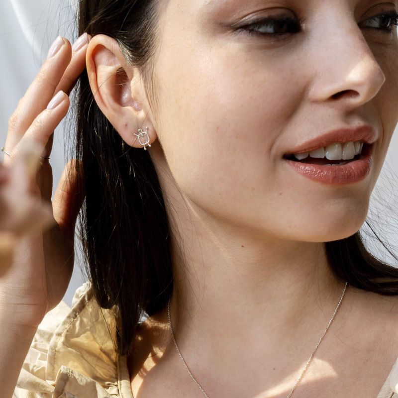 boucles d'oreilles coeur et garçon