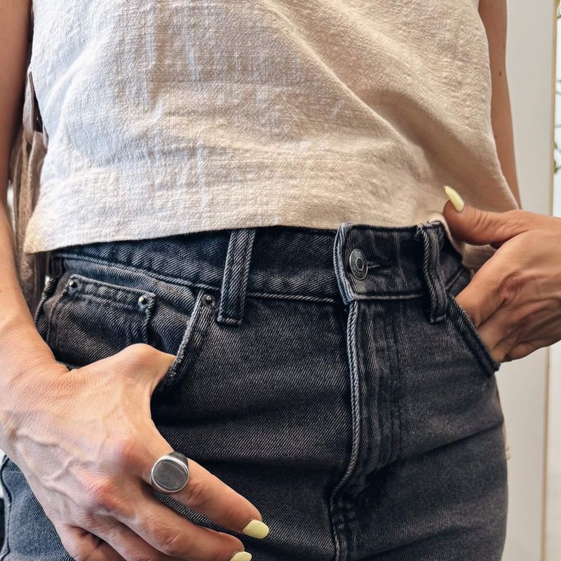 Mckenna – Bague signet en 925 fabriquée au Québec