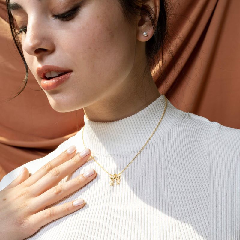collier fille et garçon