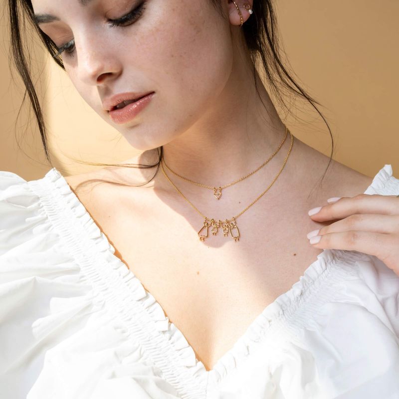 collier minimaliste garçon