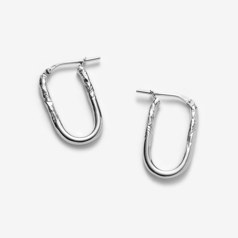 Irma - Boucles d'oreilles minimalistes ovales