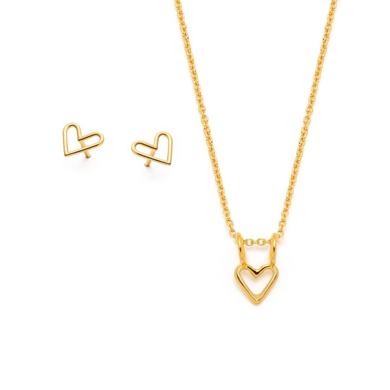 Ensemble de bijoux pour la Saint-Valentin