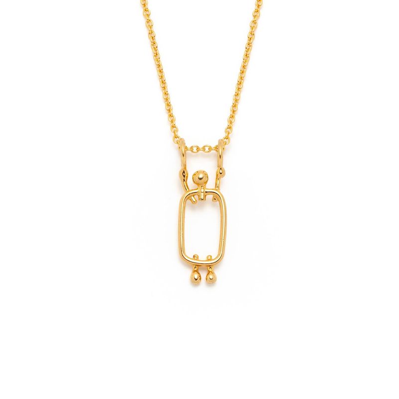 collier délicat en argent papa