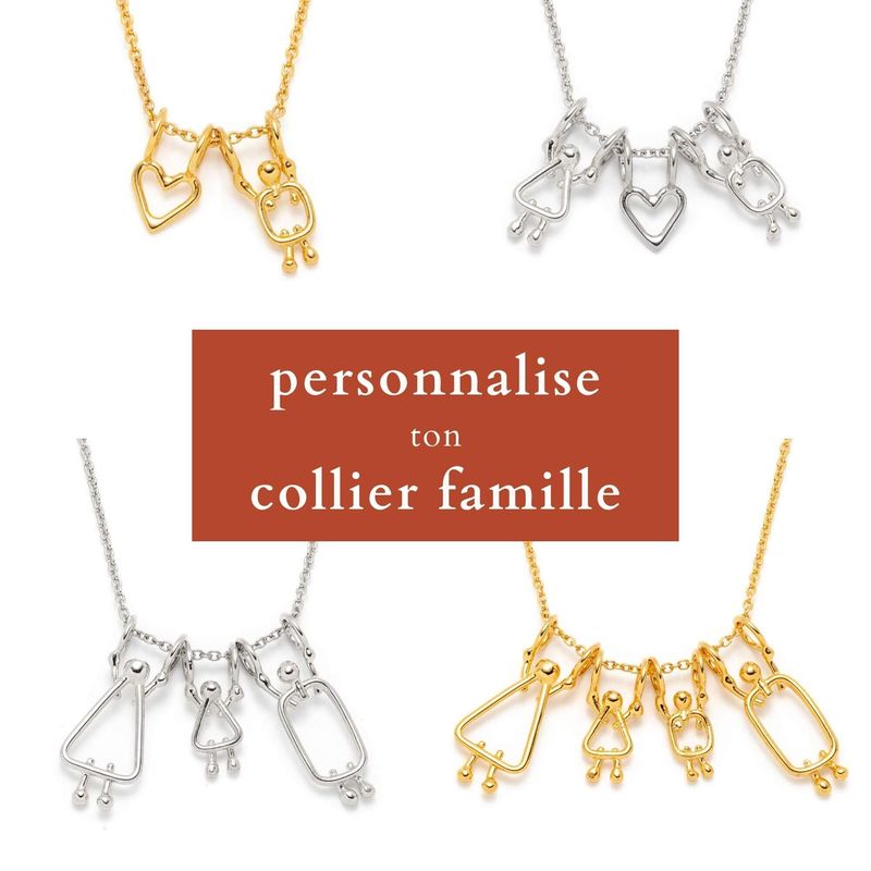 Collier en or 14 carats pour maman - Personnalisez le vôtre!