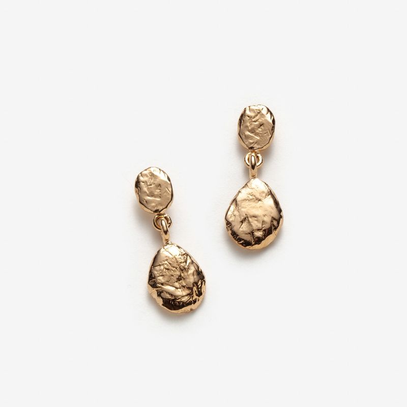 Janette - Boucles d'oreilles en argent sterling faites à Montréal