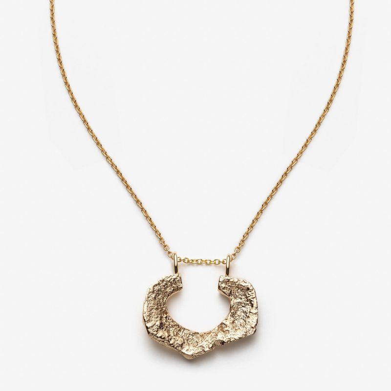 Shine – Collier pendentif réversible fait à la main