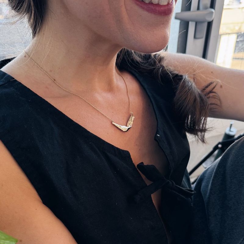 J’ai la banane – Collier femme fait à la main