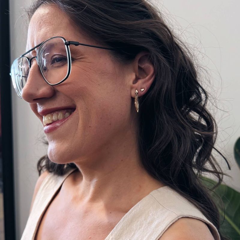 J’ai une banane dans l’oreille – Boucles d’oreille pendantes faites à la main