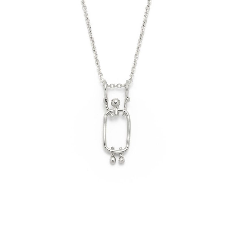 collier délicat en argent papa