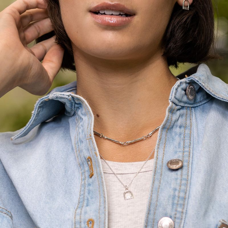 Passionnée - Chaîne originale en argent sterling ou plaquée or