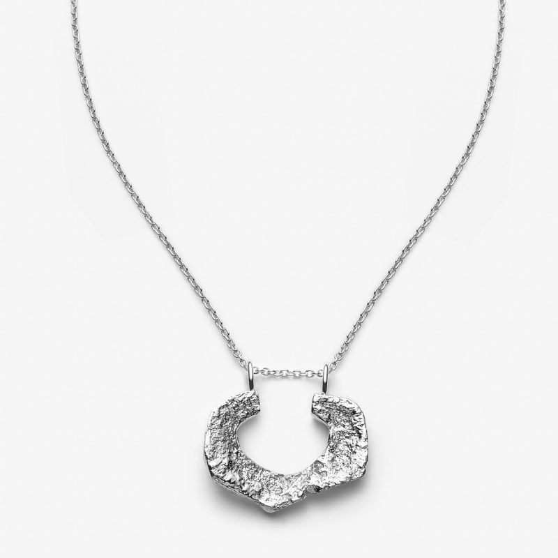 Shine – Collier pendentif réversible fait à la main