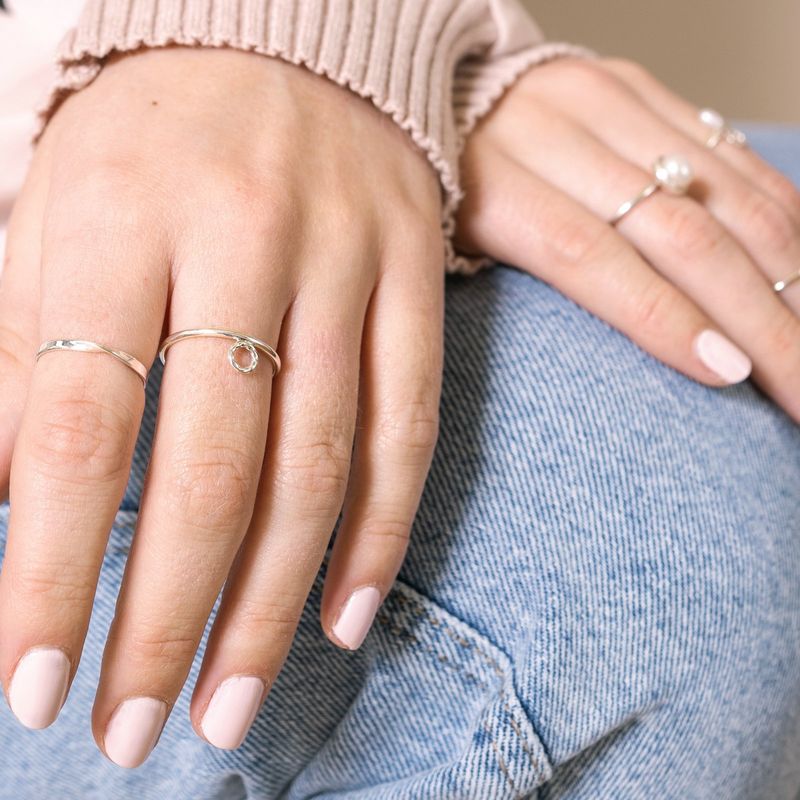 bague twist empilable