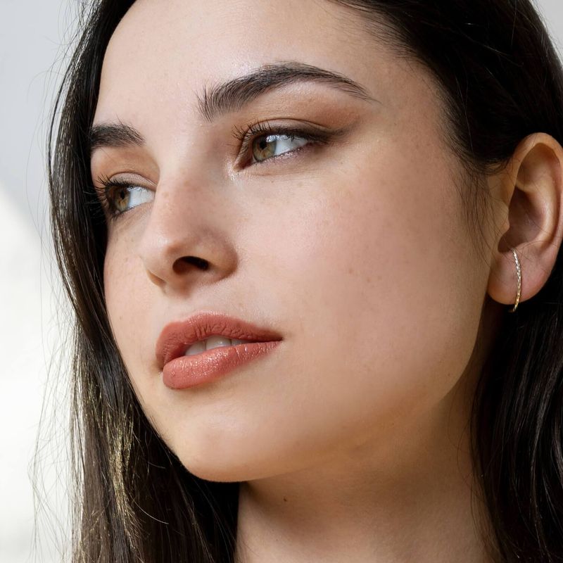 boucles d'oreilles suspenders en argent