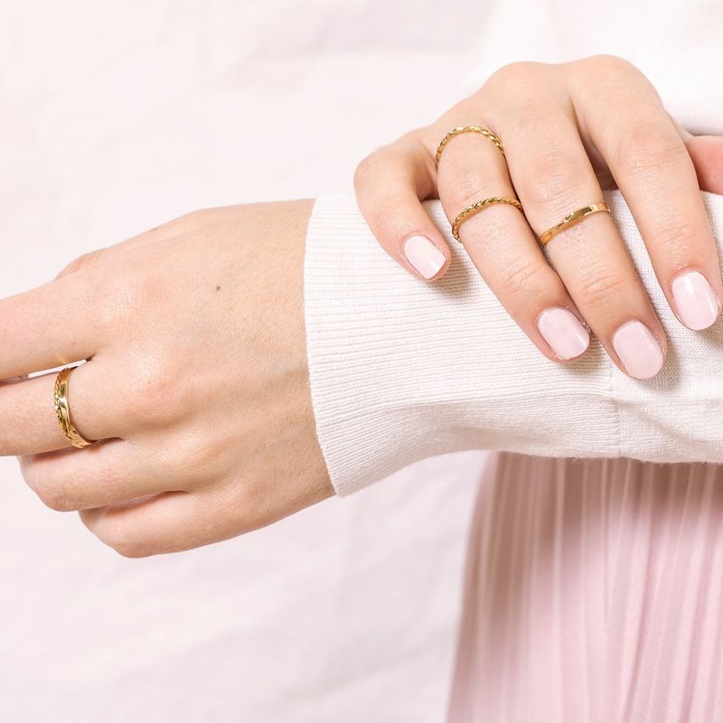 bague mobius délicate