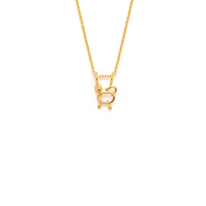 Collier chat en agent - Le cadeau parfait pour une passionnée des félins