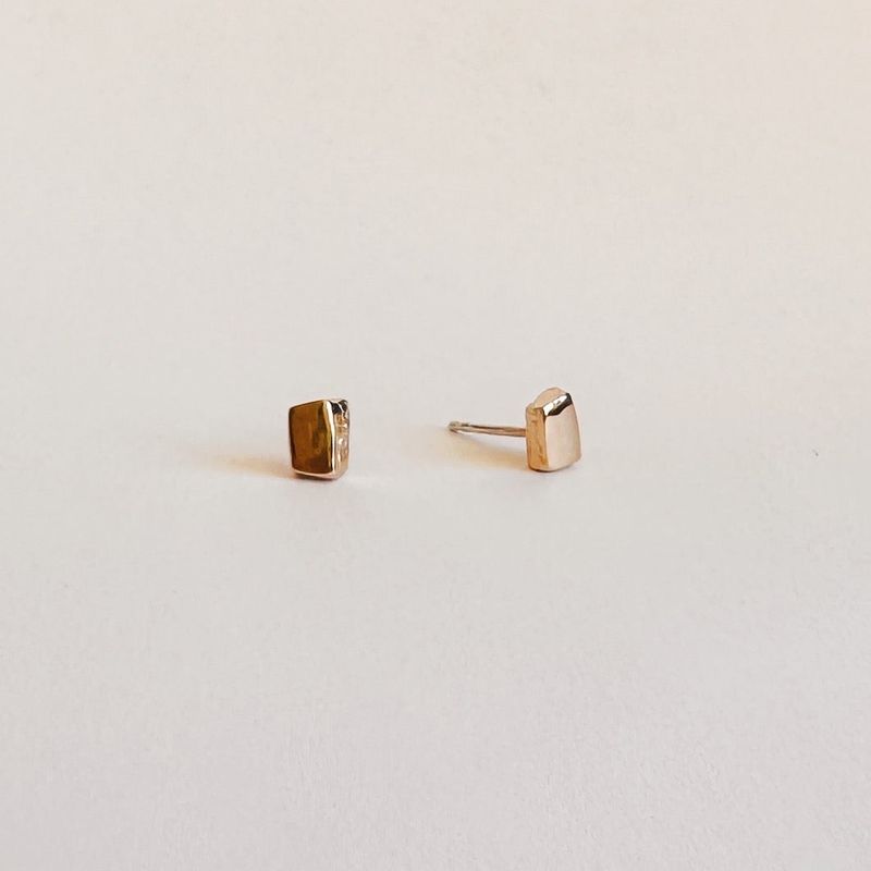 Sparkle - Boucles d’oreilles cubes au design minimaliste