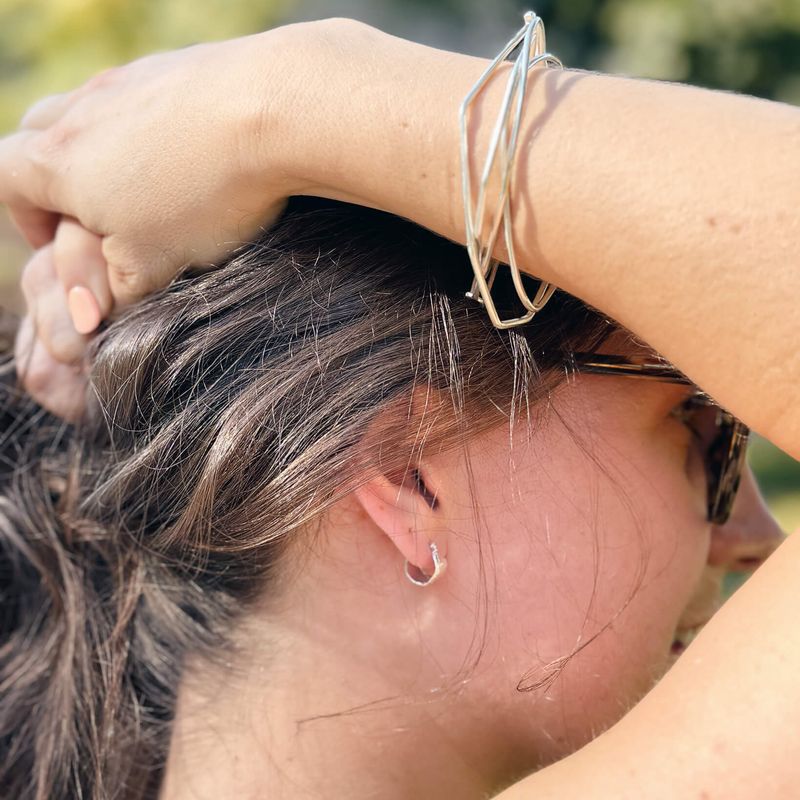 Indépendante - Bracelet en argent 925 pour femme