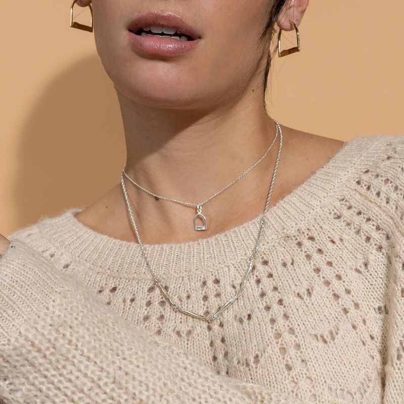 Passionnée - Chaîne originale en argent sterling ou plaquée or