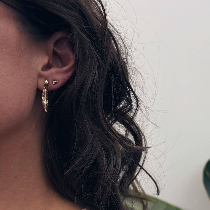 J’ai une banane dans l’oreille – Boucles d’oreille pendantes faites à la main