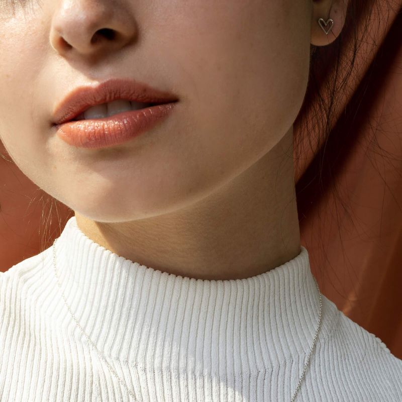 Boucles d’oreilles en forme de coeur