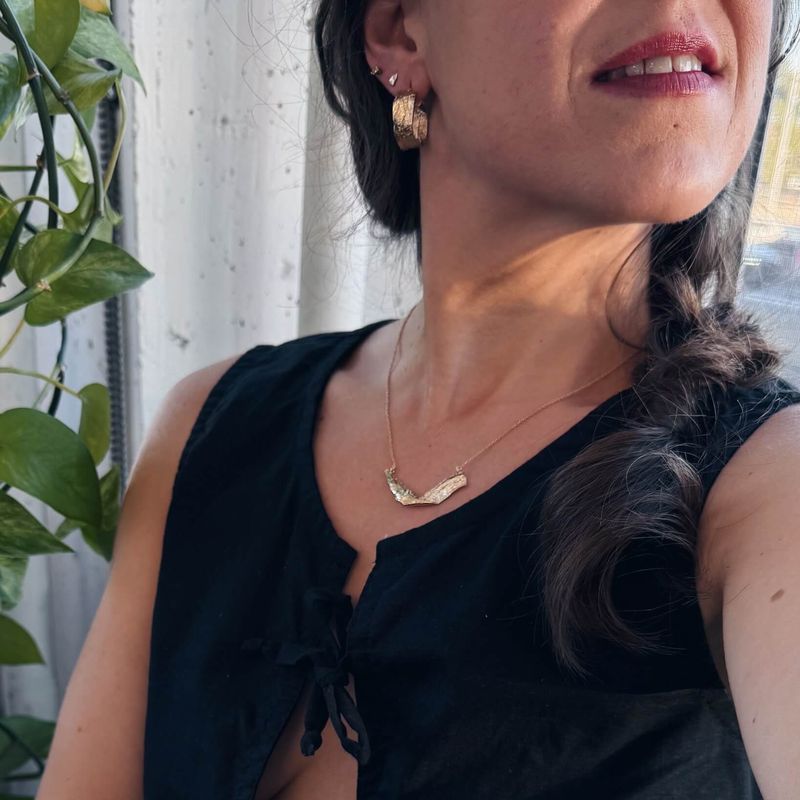 J’ai la banane – Collier femme fait à la main