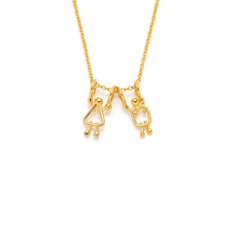 collier fille et garçon